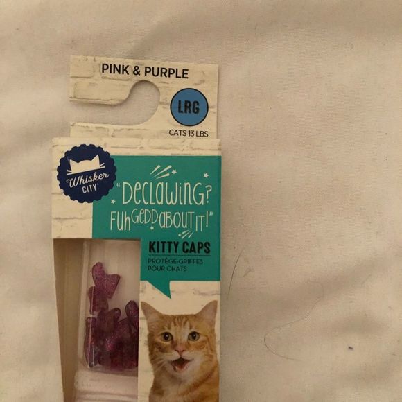 Cat soft claws pink and purple large - Picture 2 of 5